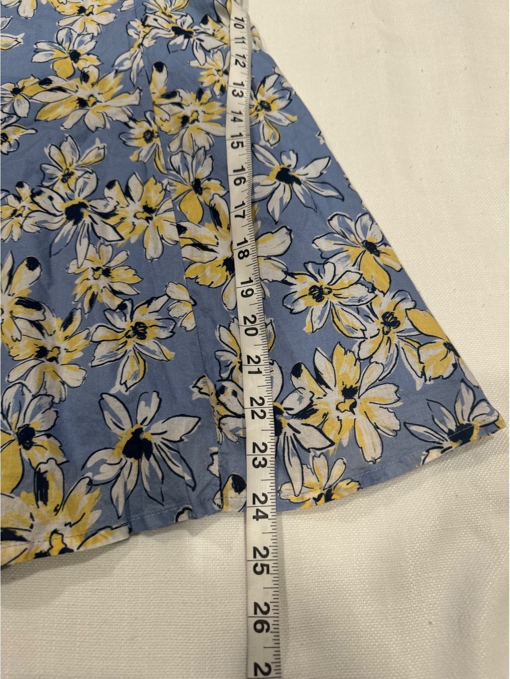 Lulus Blossom Together Light Blue Floral Cutout Mini Dress Size Large - Picture 9 of 9